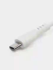 Белый зарядный кабель USB для iPhone, Honor, Redmi, Realmy, Samsung, зарядка, 1 метр