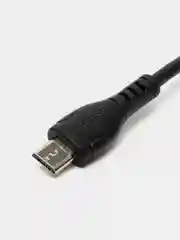 Черный зарядный кабель USB для iPhone, Honor, Redmi, Realmy, Samsung, зарядка, 1 метр