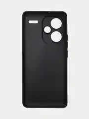 Черный чехол Xiaomi Redmi Note 13 Pro Plus + / Сяоми Редми Нот 13 Про Плюс, черный, силиконовый