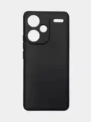 Черный чехол Xiaomi Redmi Note 13 Pro Plus + / Сяоми Редми Нот 13 Про Плюс, черный, силиконовый