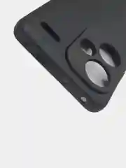 Черный чехол Xiaomi Redmi Note 13 Pro Plus + / Сяоми Редми Нот 13 Про Плюс, черный, силиконовый