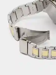 Желтый мужские наручные часы. Мужской подарочный набор