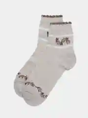 Носки льняные женские Белорусские с орнаментом