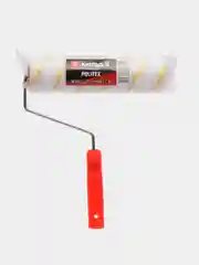 Малярный валик с ручкой MIRAX POLYTEX 40мм, 240мм, ворс 12мм, полиакрил/полиэстер 03716-24