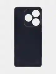 Черный чехол для Tecno Spark 10 / 10C, Техно Спарк 10 / 10С, силиконовый, под карбон