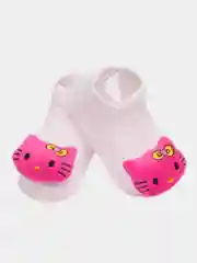 Розовый носочки для новорожденных с игрушкой
