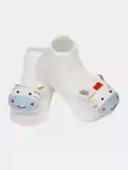 Голубой носочки для новорожденных с игрушкой