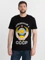 Футболка мужская светящаяся в темноте СССР