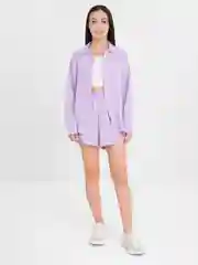Красный женский КОСТЮМ ТРОЙКА С ШОРТАМИ