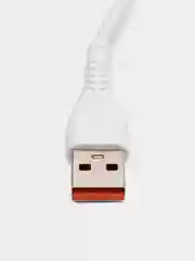 Белый кабель USB / Type-C для быстрой зарядкой