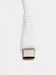 Белый кабель USB / Type-C для быстрой зарядкой