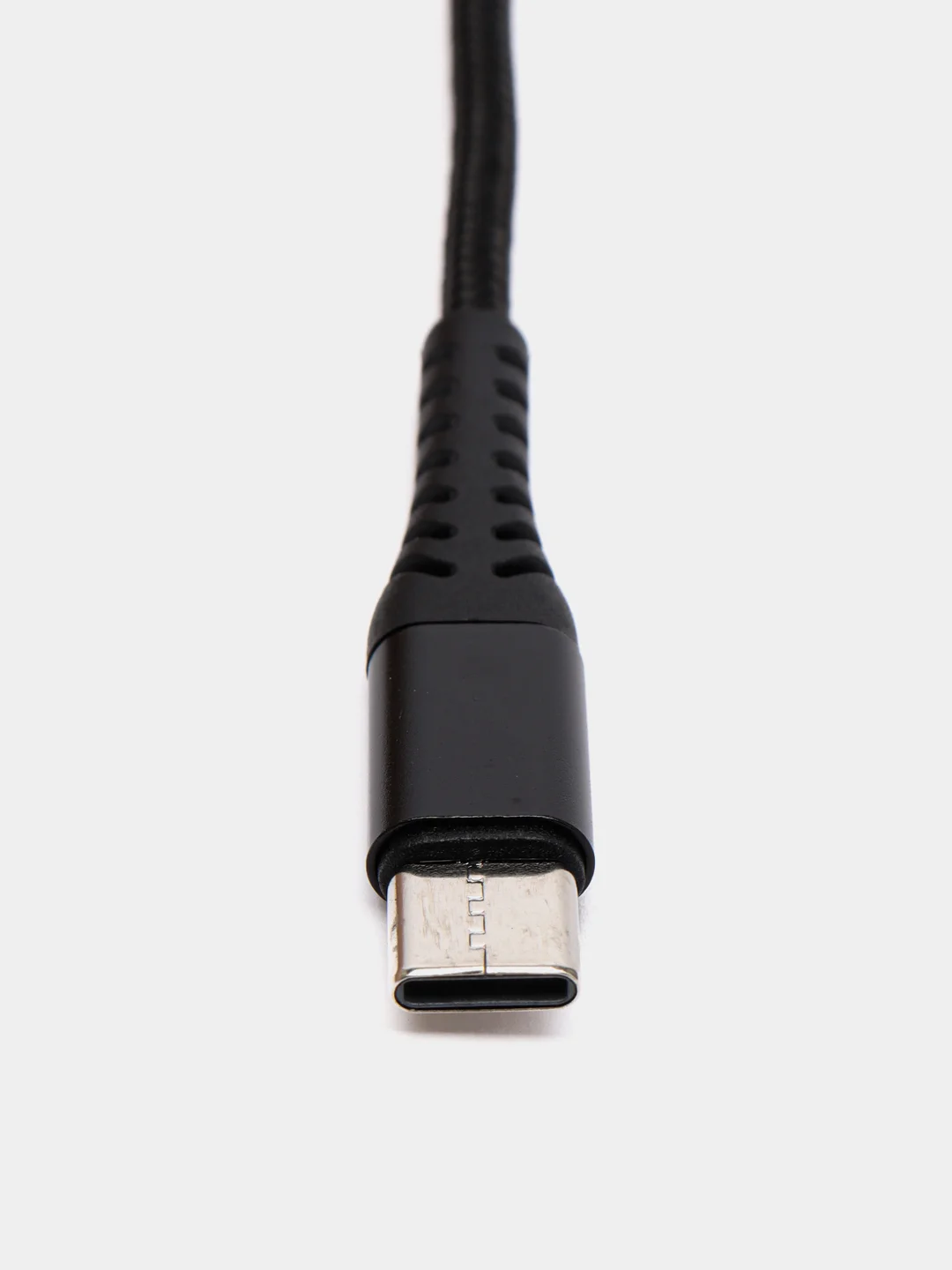 Черный кабель USB / Type-C для быстрой зарядкой