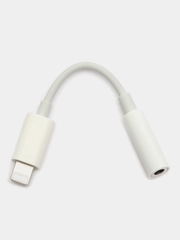 Переходник lightning aux для наушников iPhone/3.5 мм mini jack, аукс, адаптер для айфона