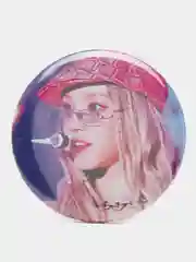 Белый значок (G)I-dle Джи айдл, g-idle, значки, кпоп, kpop, k-pop, значок на портфель