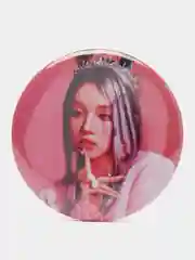 Коралловый значок (G)I-dle Джи айдл, g-idle, значки, кпоп, kpop, k-pop, значок на портфель