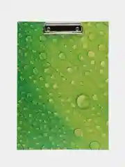 Голубой планшет с зажимом, А4, А5
