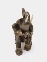 Слоник фигурка с украшениями, статуэтка фен-шуй , 10 см