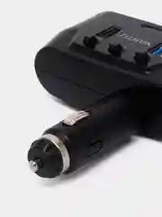 Разветвитель прикуривателя на 2 розетки 2 USB 3A