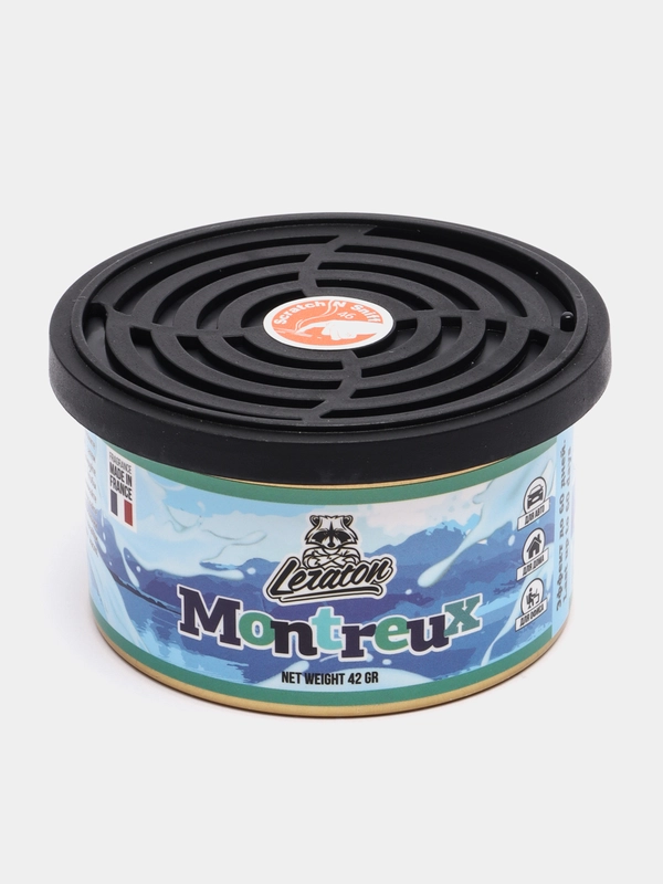 Ароматизатор для автомобиля в банке LERATON Montreux (Fresh Linen/Свежее белье)