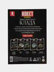 Квест книга-игра 31 вид, 21х15 см от 5+ интерактивная книга приключений для детей взрослых