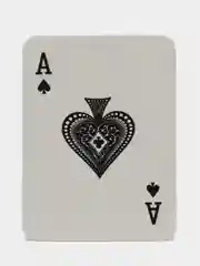 Красный игральные мини карты дорожные, сувенир 1,5х1 см и 3,2х4,2 см