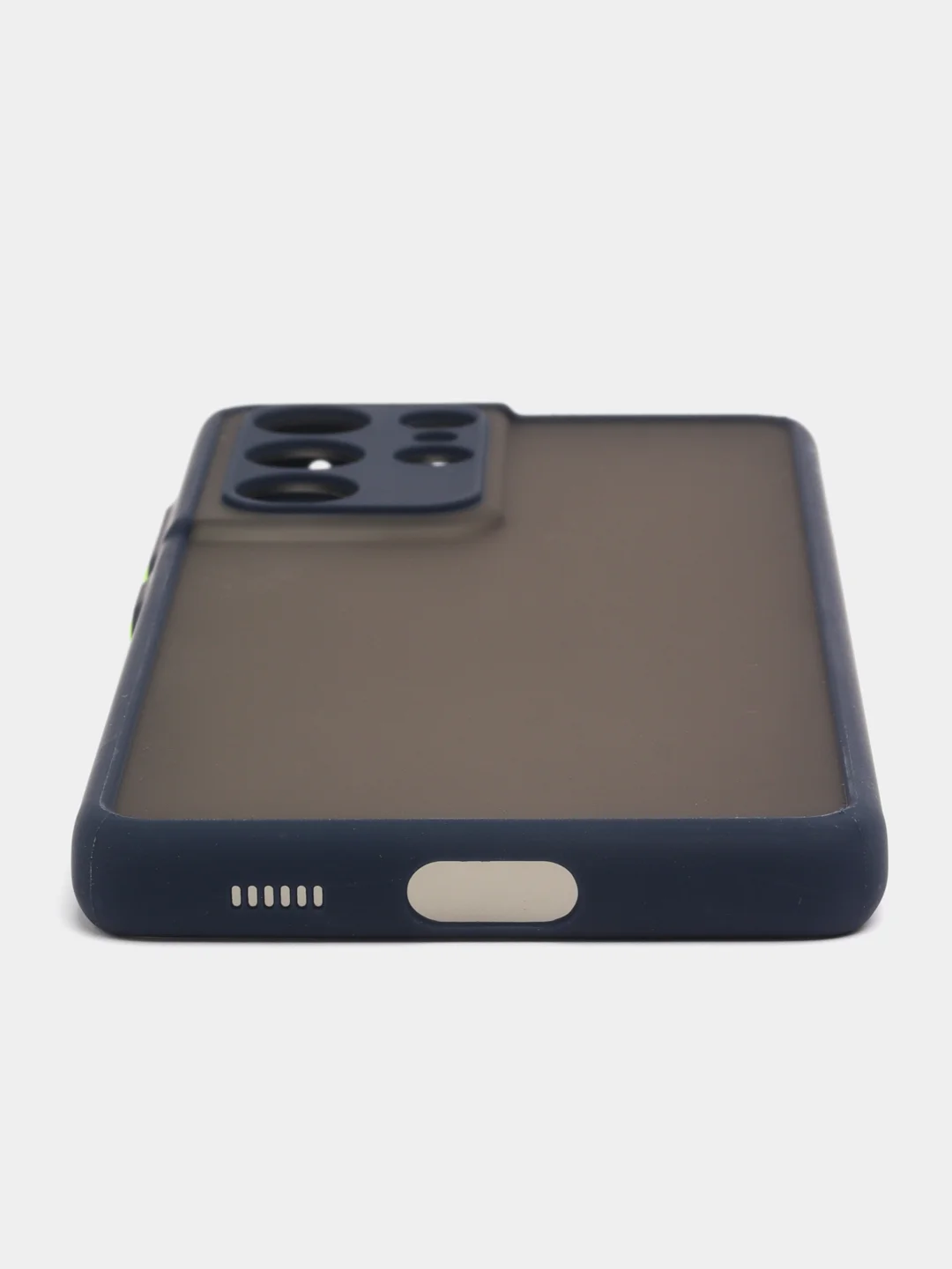 Морской чехол Samsung Galaxy S21 Ultra, Самсунг Галакси С21 Ультра, матовый, с цветными кнопками