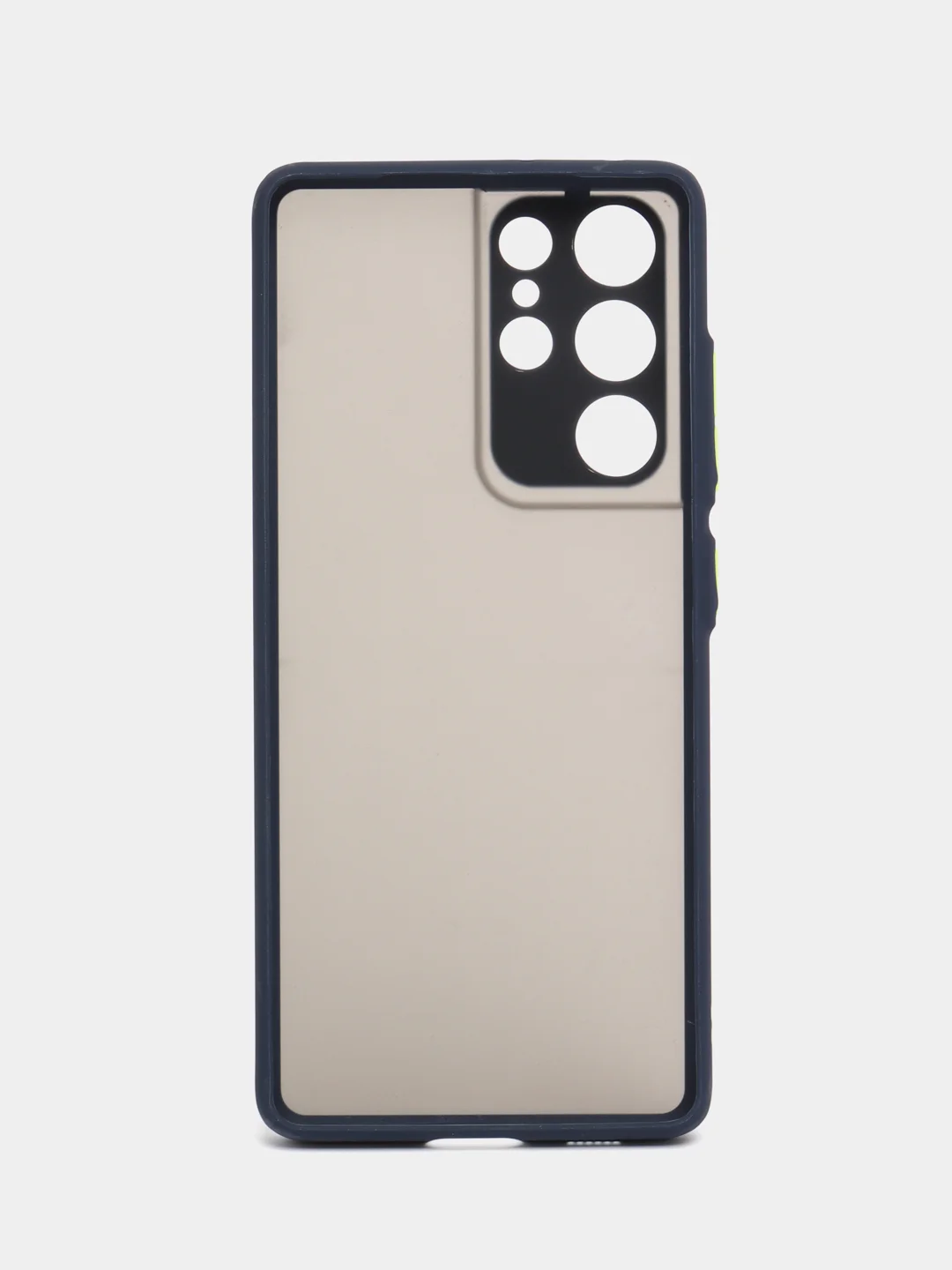 Морской чехол Samsung Galaxy S21 Ultra, Самсунг Галакси С21 Ультра, матовый, с цветными кнопками