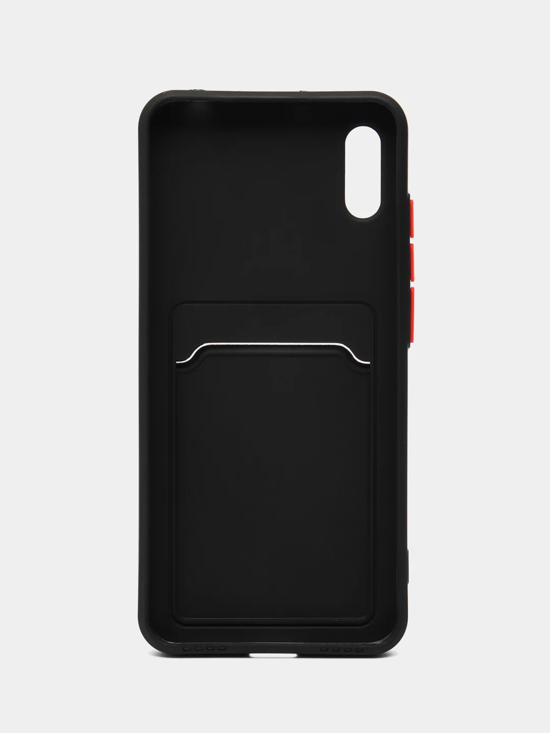 Черный чехол для Honor 8A / 8A Prime / Huawei Y6 2019 / У6 Prime / Y6s, с карманом для карт