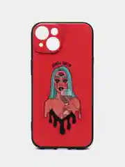 Розовый чехол для iPhone 15/14/13/12/11/Pro/Max/Mini/Plus/Xr/Xs/X/7+/8/SE, с принтом