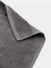 Серый полотенце махровое банное, 100% хлопок, плотность 460 г/м2, мягкое, разные размеры