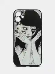 Белый чехол для iPhone 15 14 13 12 11 Pro Max Mini Plus Xr Xs X 7 8 SE +, с принтом, с рисунком