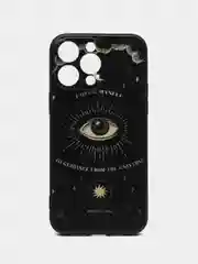 Индиго чехол для iPhone 15 14 13 12 11 Pro Max Mini Plus Xr Xs X 7 8 SE +, с принтом, с рисунком
