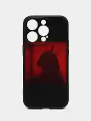 Светло-жёлтый чехол для iPhone 15/14/13/12/11/Pro/Max/Mini/Plus/Xr/Xs/X/7+/8/SE, с принтом