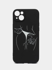 Силиконовый чехол для iPhone 15 14 13 12 11 Pro Max Mini Plus XR XS X 7 8+ SE2 с принтом