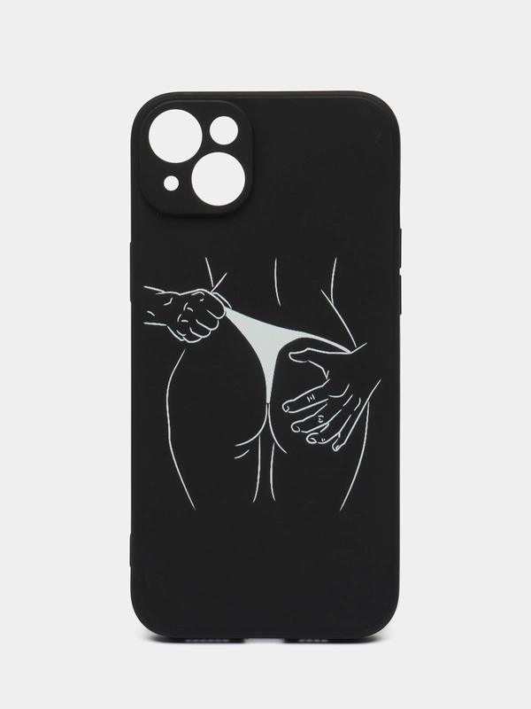 Силиконовый чехол для iPhone 15 14 13 12 11 Pro Max Mini Plus XR XS X 7 8+ SE2 с принтом