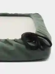 Зеленый подушка для сиденья Матех "Velours Cuadro", 33 х 33 х 2 см