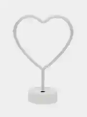 Аметистовый светильник неоновый (USB в комплекте)