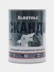 Антисептик для дерева Акватекс Сканди, айсберг, белый, 0,75 л