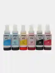 Комплект Чернила EPSON 673 BK,M,C,Y,LM,LC для принтеров Epson L800, L805, L810, L1800