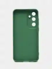 Голубой силиконовый чехол Samsung Galaxy A55 (Самсунг Галакси А55)  с защитой камеры