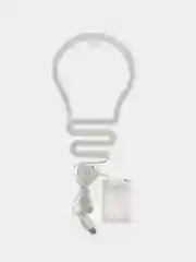 Белый светильник неоновый (USB в комплекте)