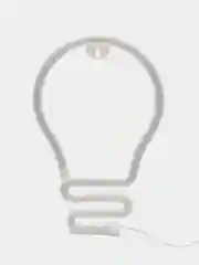 Белый светильник неоновый (USB в комплекте)