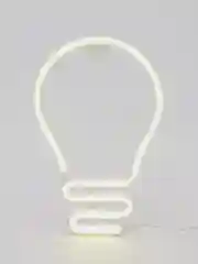 Белый светильник неоновый (USB в комплекте)