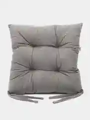 Серебряный подушка на стул Матех Velours, 42 х 41 см