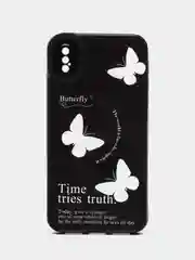 Хром чехол для айфон (iPhone) 11 12 13 14 15 16 Pro Max, 7 8 Plus, X / XS / XR, силиконовый