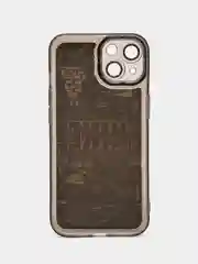 Угольный чехол для айфон (iPhone) 11, 12, 13, 14, 15 Pro Max, 7, 8 Plus, X / XS / XR, силиконовый