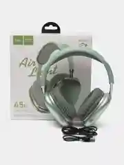 Лайм беспроводные накладные наушники Hoco W35 Air Wireless Headphones, полноразмерные
