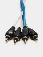 Провода для сабвуфера CrystalCarAudio BASE 4RCA 5 м, межблочные