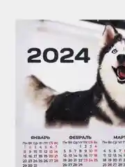 Серебряный календарь 2024,Календарь с приколом,Прикольный календарь,Календарь А4,Календарь