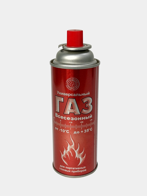 Газ универсальный "Всесезонный". Россия для портативных горелок, зимний
